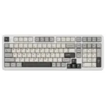 Bežična Gaming tastatura Attack Shark X98 Mehanička/Full Size/TriMode/Gasket/Cheese White