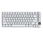 Bežična gaming tastatur Attack Shark X820Ultra Mehanička/TriMode/TFT Screen/Gasket/White Countur
