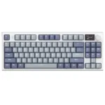 Bežična gaming tastatura Attack Shark K86 Mehanička/TriMode/TFT Screen/Media Control/Lavender Blue