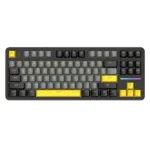 Bežična gaming tastatura Attack Shark X87 Mehanička/TriMode/4000mAh/Hot Swap/Star Black