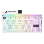 Gaming tastatura Attack Shark R85HE Magnetic Switches/8KHz/RT/Snap Tap/DKS/MT/TGL/Starry White
