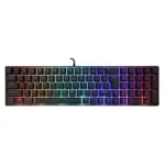 Tastatura White Shark GLADIUS Full Layout/Membranska/RGB/US/Crna