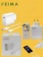 Kućni punjač Eima 120W Type C sa kablom