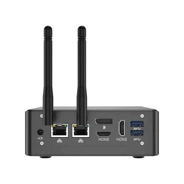 Mini PC Zeus MPI12 Intel i7-1255U 10C 4.7 GHz/DDR4 16GB/M.2 512GB/LAN/Dual WiFi/BT/HDMI/DP/Tip C