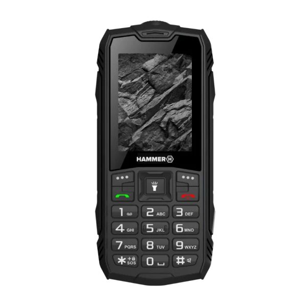Mobilni telefon Hammer ROCK Black IP68