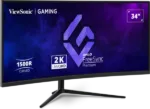 Monitor 34 Viewsonic VX3418C-2K 3440×1440/UltraWide QHD/VA/1ms/180Hz/2xHDMI/2xDP/Zvučnici/Curved