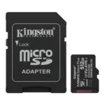 Micro SD Card 512GB Kingston + SD adapter SDCS3/512GB class 10
