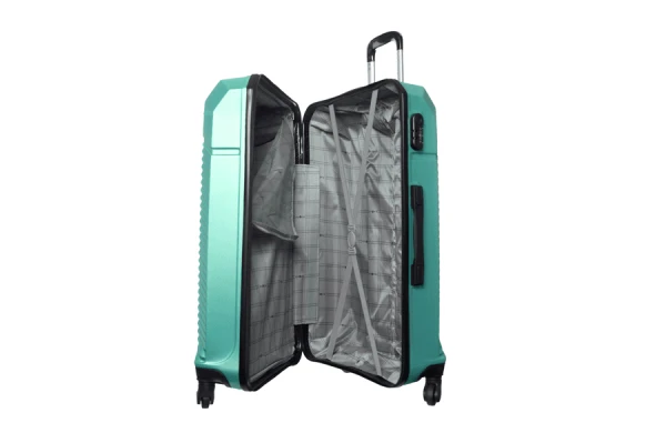 Kofer za odrasle Enova Capri 75cm/4 točkića/metalik zelena