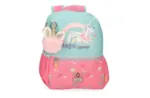 Ranac za vrtić Enso magic summer 32cm/tirkiz roza
