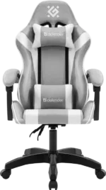 Gaming stolica Defender Ortos sivo bela