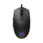 Miš Baracuda CRAB 3600DPI/6D/Optički/RGB/Crna